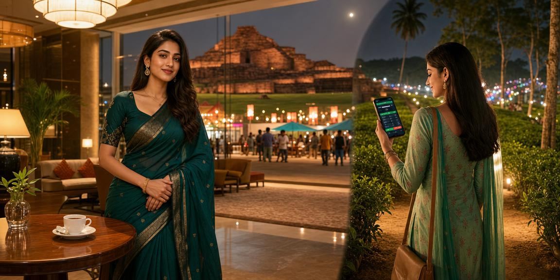 বাংলাদেশের চা-বাগানে মোবাইলে cr2032 ক্যাসিনো উপভোগ করছেন একজন ব্যবহারকারী