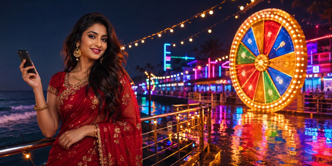 কক্সবাজার সমুদ্র সৈকতে লাকি ড্রতে অংশ নিচ্ছেন একজন খেলোয়াড়