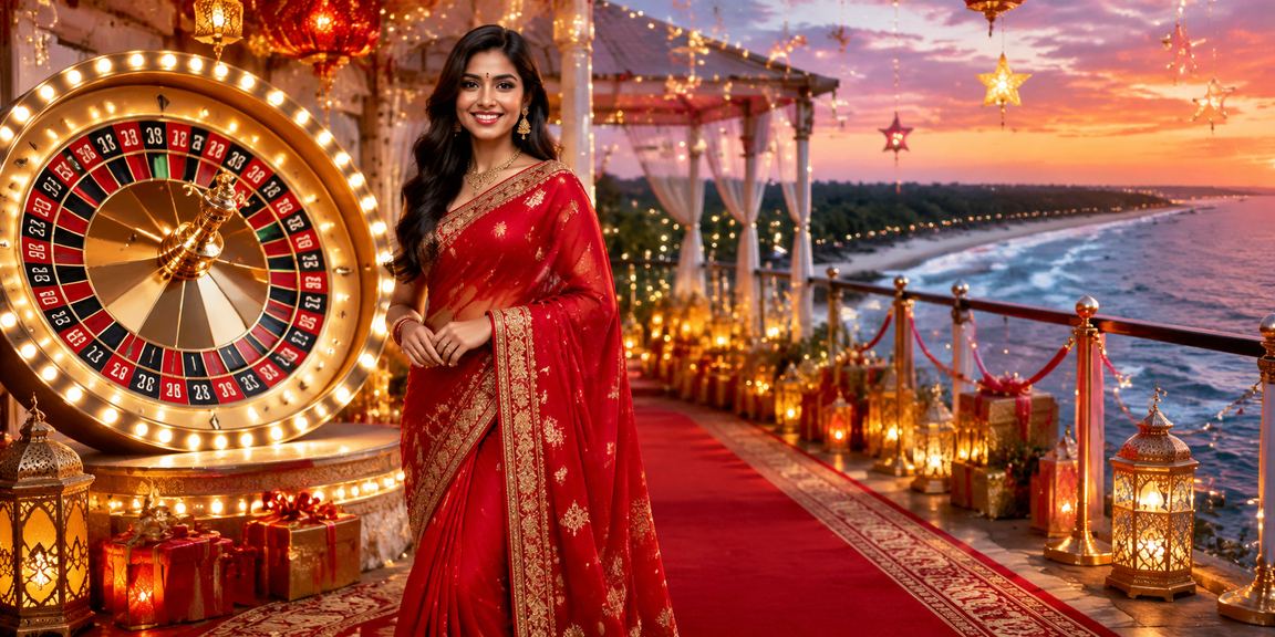 কক্সবাজারে শাড়ি পরে মোবাইলে রুলেট গেম খেলছেন একজন নারী