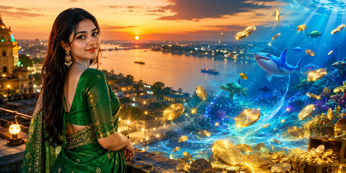 রাজশাহীতে ফিশিং গেম খেলছেন একজন বাংলাদেশি খেলোয়াড়